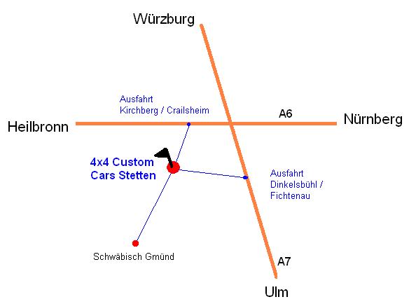 Anfahrtsskizze